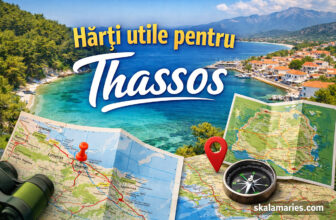 Hărți utile pentru Thassos