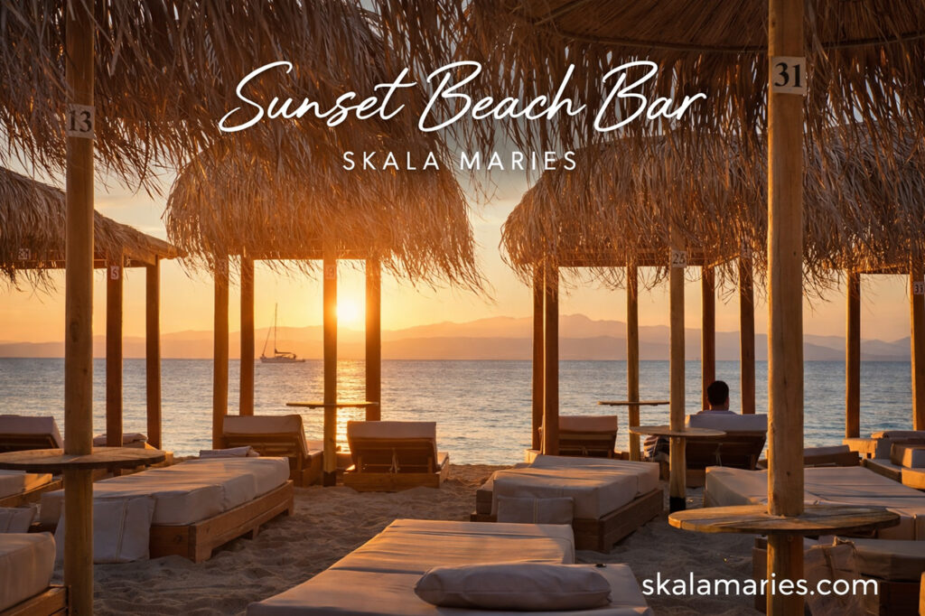 Sunset Beach Bar Skala Marion