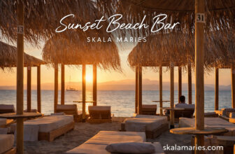 Sunset Beach Bar Skala Marion