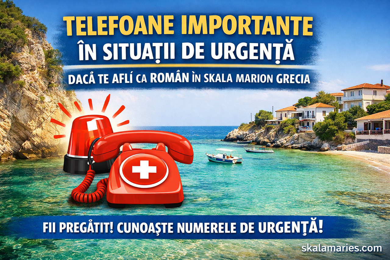 Telefoane importante SOS Skala Maries