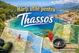 Hărți utile pentru Thassos