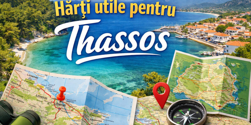 Hărți utile pentru Thassos